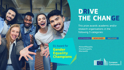 Drive the change - EU Award for Gender Equality Champions