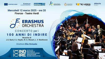Erasmus Orchestra per i 100 anni di INDIRE